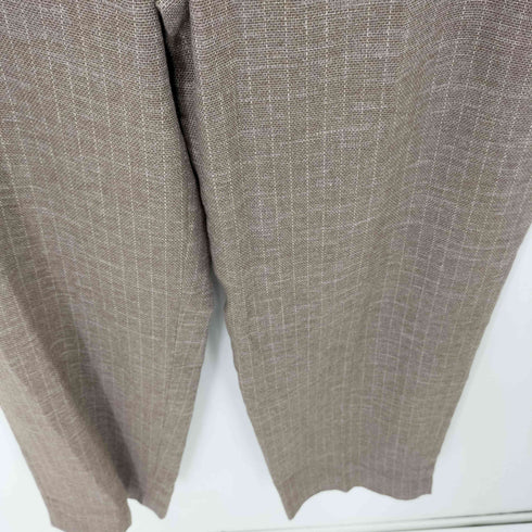 ザラ ZARA STRIPED TEXTURED SUIT TROUSERS ストライプ テクスチャード トラウザーパンツ メンズ 44