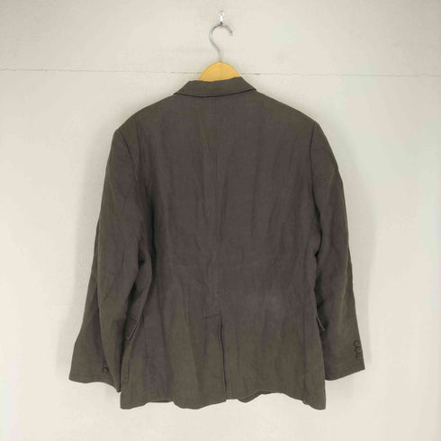 エディーバウアー Eddie Bauer リネン100 2Bテーラードジャケット メンズ M