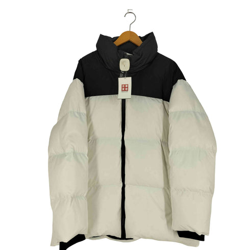 ギャップ Gap ロゴパッチ 裾ドローコード ダウンジャケット メンズ import:L