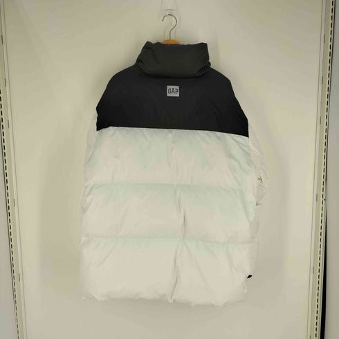 ギャップ Gap ロゴパッチ 裾ドローコード ダウンジャケット メンズ import:L