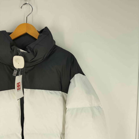 ギャップ Gap ロゴパッチ 裾ドローコード ダウンジャケット メンズ import:L