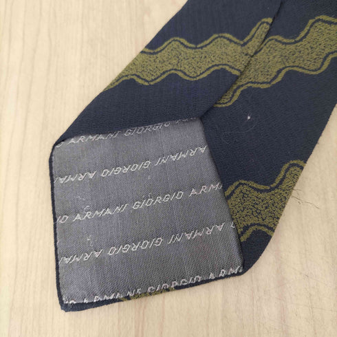 ジョルジオアルマーニ Giorgio Armani 総柄シルクネクタイ メンズ