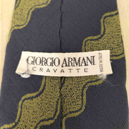 ジョルジオアルマーニ Giorgio Armani 総柄シルクネクタイ メンズ