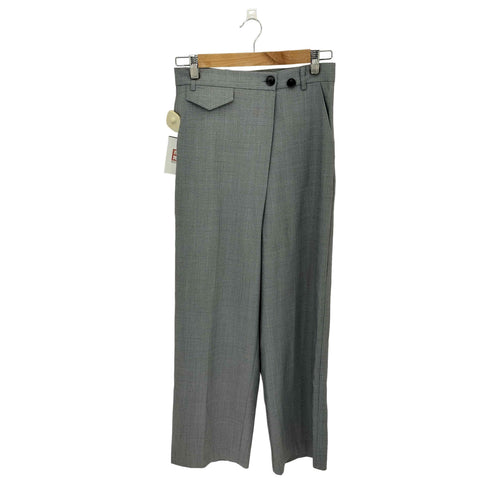 {THE YOn クロスウエスト アシメラップ パンツ レディース M