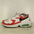 ナイキ NIKE AIR MAX2 LIGHT WHITE/BLACK-HBNR RED-CL GRY メンズ JPN:27.5