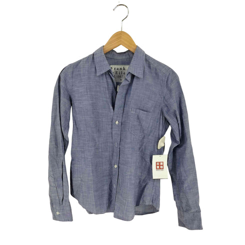フランクアンドアイリーン Frank&Eileen USA製 BARRY スキッパーシャツ レディース JPN:XS