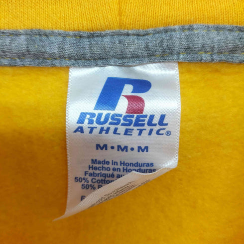 ラッセルアスレチック RUSSELL ATHLETIC Vガゼット UBCロゴプリント プルオーバーパーカー メンズ import:M
