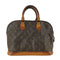 ルイヴィトン LOUIS VUITTON モノグラム アルマ ハンドバッグ 南京錠 レディース