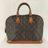 ルイヴィトン LOUIS VUITTON モノグラム アルマ ハンドバッグ 南京錠 レディース