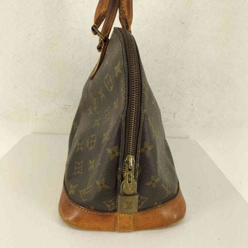 ルイヴィトン LOUIS VUITTON モノグラム アルマ ハンドバッグ 南京錠 レディース