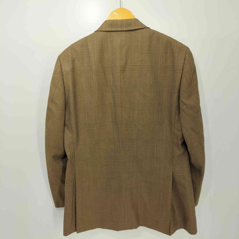 アクアスキュータム AQUASCUTUM 日本製 ウールシルク グレンチェック 3B テーラードジャケット メンズ 92A5
