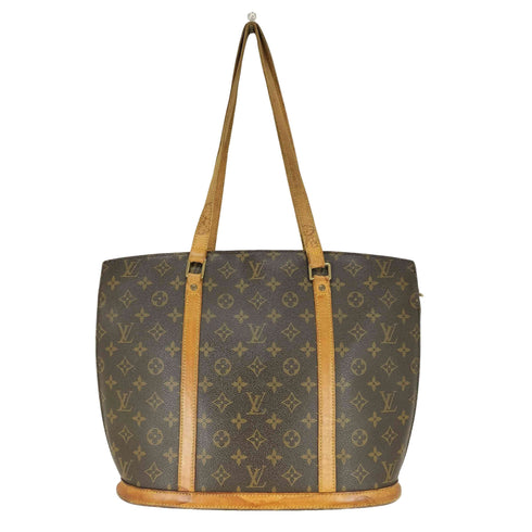 ルイヴィトン LOUIS VUITTON モノグラム バビロン トートバッグ ハンドバッグ レディース