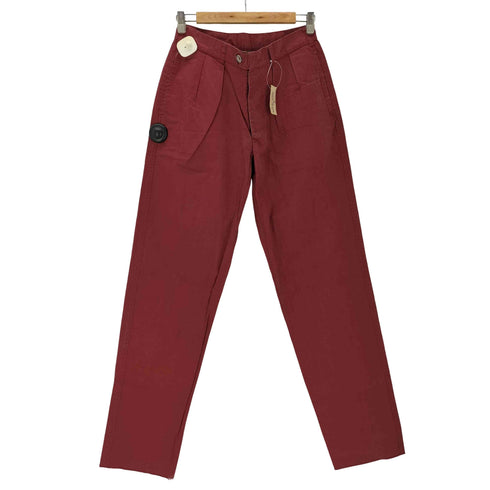 ストーンアイランド STONE ISLAND 80S 82SS isola di pietra イタリア製 tela stella テラステラ ストレート トラウザーズ パンツ デッドストック メンズ 48