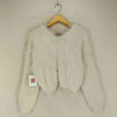 MARGA SHAGGY FUR TOP sweet レディース F