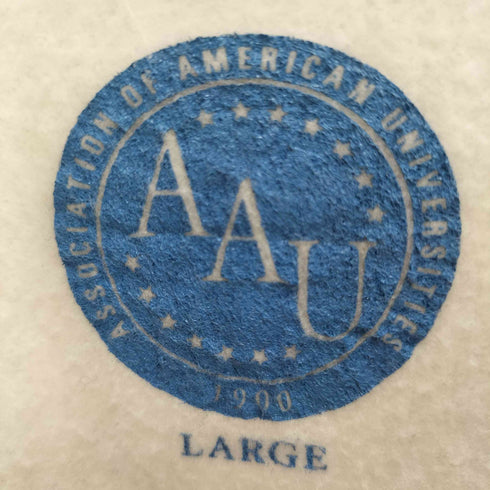 AAU カレッジプリント クルーネックスウェット メンズ JPN:L