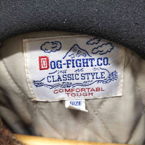 dog fight チェック クルーザージャケット メンズ JPN:3