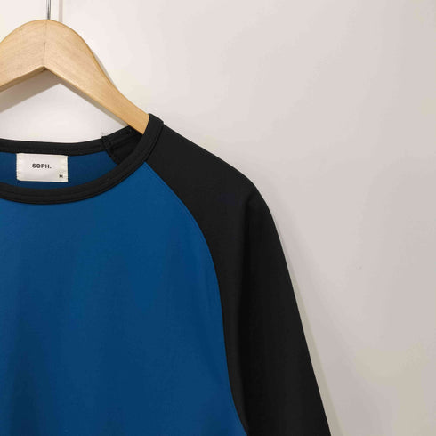 ソフ SOPH. バイカラー クルーネックカットソー メンズ JPN:M
