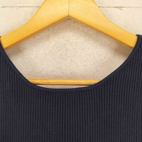 ナチュラルビューティーベーシック NATURAL BEAUTY BASIC バックシャンドッキングワンピース レディース M