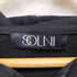 SOLNI ワッペンロゴジップアップパーカー cool レディース S