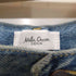 ミラオーウェン Mila Owen 24AW ハイウエストCプレスワイドデニムパンツ レディース JPN:0