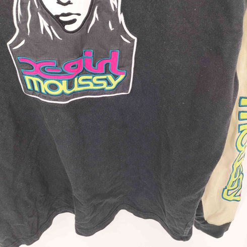 エックスガール X-girl XG FACE LS クルーネックTシャツ カットソー レディース FREE