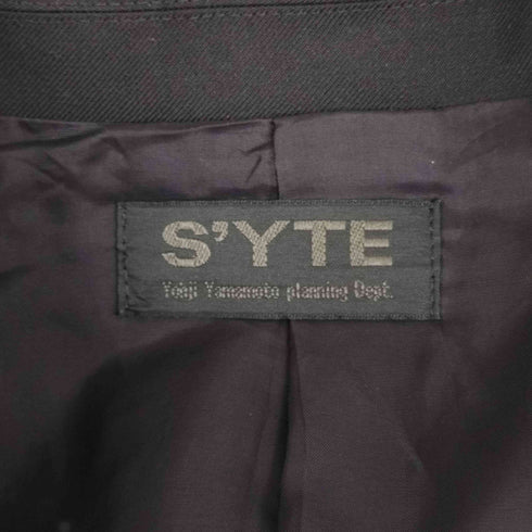 サイトバイヨウジヤマモト syte by Yohji Yamamoto ダブルブレスト テーラードジャケット メンズ JPN:4