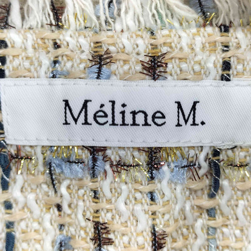 Meline M. フリンジツイードジャケット sweet レディース F