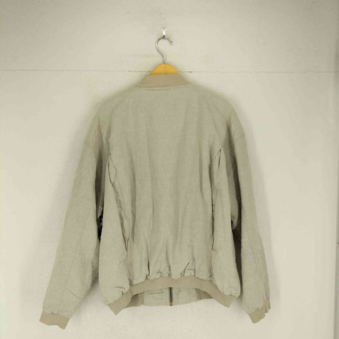 ペリーエリス PERRY ELLIS リネン混ブルゾンジャケット メンズ L
