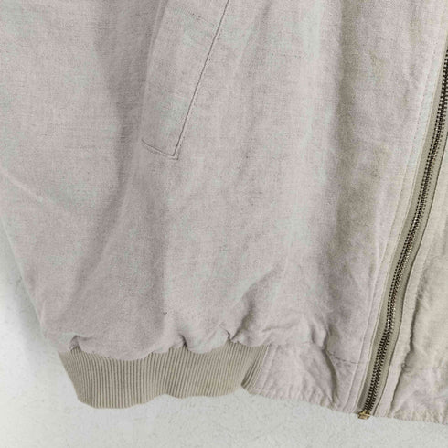 ペリーエリス PERRY ELLIS リネン混ブルゾンジャケット メンズ L