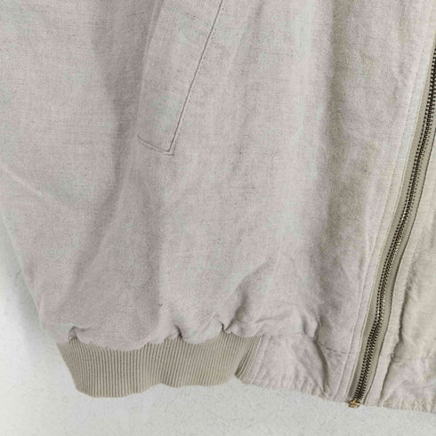 ペリーエリス PERRY ELLIS リネン混ブルゾンジャケット メンズ L