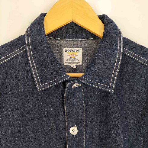 ヒューストン HOUSTON USA COTTON DENIM PULLOVER SHIRT/ USAコットンデニムプルオーバーシャツ メンズ import:M