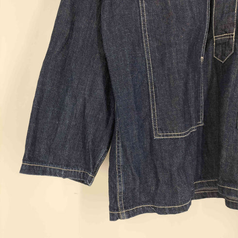 ヒューストン HOUSTON USA COTTON DENIM PULLOVER SHIRT/ USAコットンデニムプルオーバーシャツ メンズ import:M