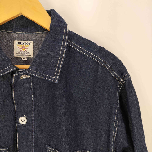 ヒューストン HOUSTON USA COTTON DENIM PULLOVER SHIRT/ USAコットンデニムプルオーバーシャツ メンズ import:M