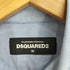 ディースクエアード DSQUARED2 ロゴプリント ボタンダウンロングスリーブシャツ メンズ JPN:46