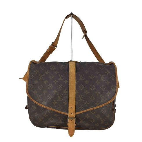 ルイヴィトン LOUIS VUITTON モノグラム ソミュール35 ショルダーバッグ メンズ