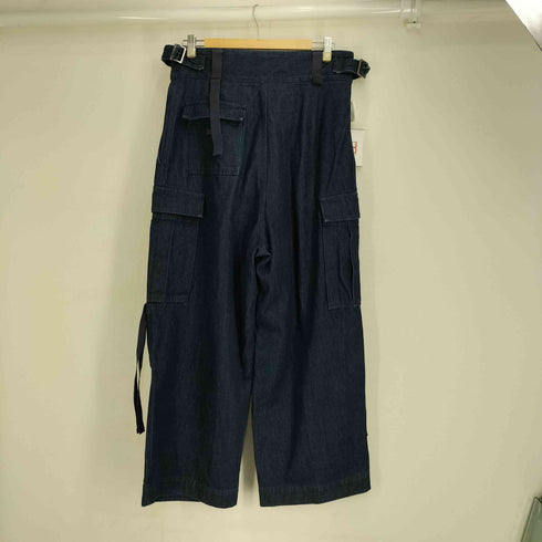 エドウィナホール Edwina Horl ベルテッド デニムカーゴパンツ メンズ JPN:S