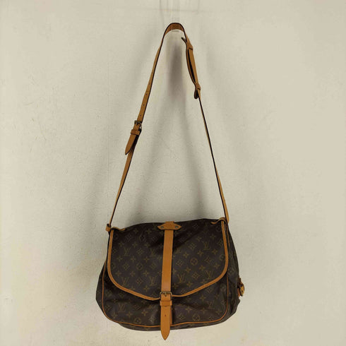 ルイヴィトン LOUIS VUITTON モノグラム ソミュール35 ショルダーバッグ レディース
