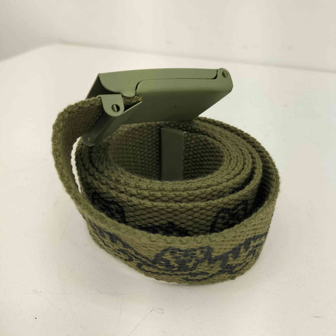 ヒューマンメイド HUMAN MADE 総柄 キャンバスガチャベルト レディース