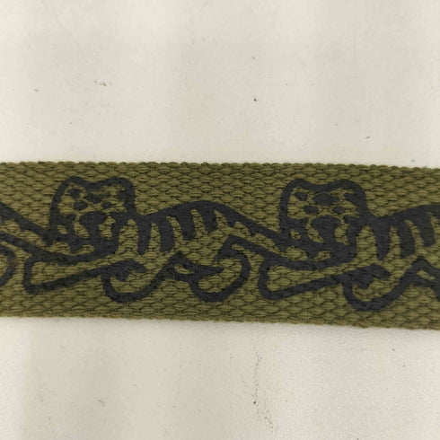 ヒューマンメイド HUMAN MADE 総柄 キャンバスガチャベルト レディース