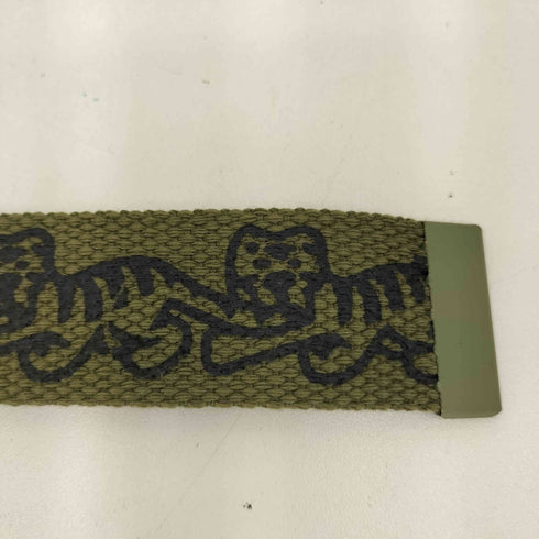 ヒューマンメイド HUMAN MADE 総柄 キャンバスガチャベルト レディース