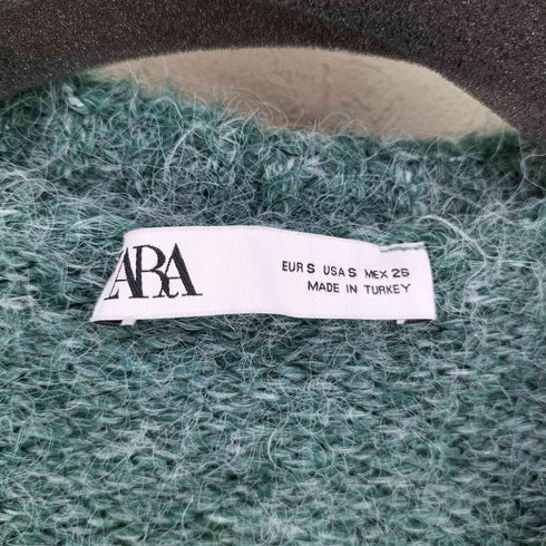 ザラ ZARA ワイドシルエット ニット カーデガン レディース import:S