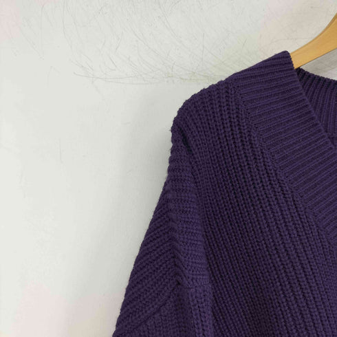 モンキータイム MONKEY TIME PE AZE CROPPED 1POC V-NECK ニット メンズ JPN:L
