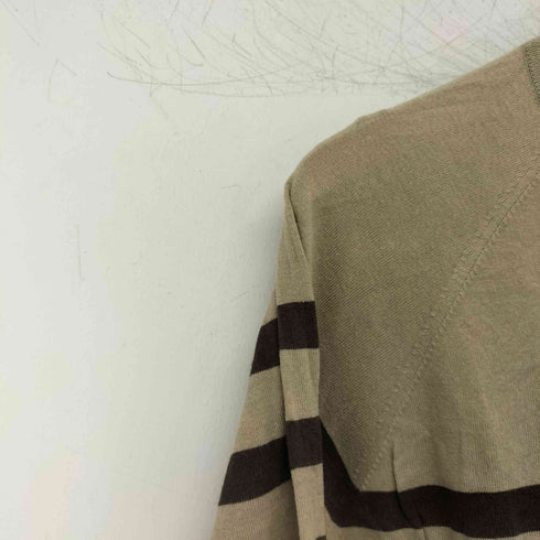 ジョンスメドレー JOHN SMEDLEY ラグラン ボーダー コットンニット sea island cotton メンズ import:L