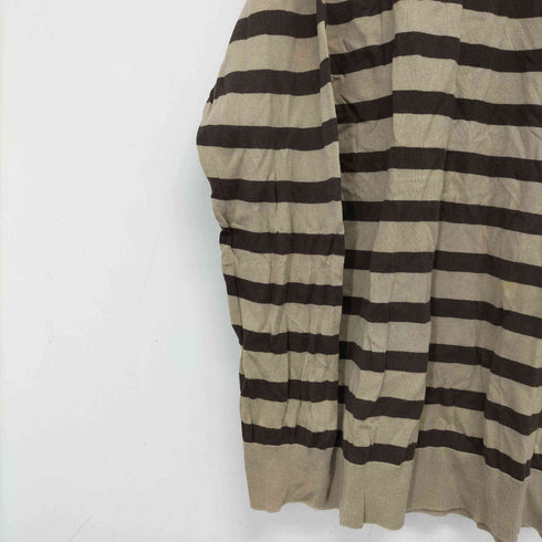 ジョンスメドレー JOHN SMEDLEY ラグラン ボーダー コットンニット sea island cotton メンズ import:L