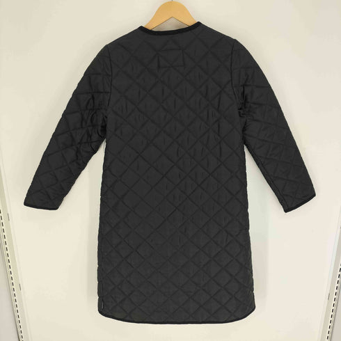 トラディショナルウェザーウェア Traditional Weatherwear ARKLEY LONG ノーカラー キルティング コート レディース 32