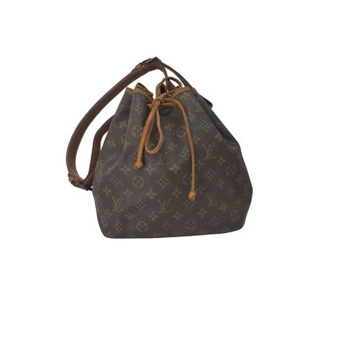 ルイヴィトン LOUIS VUITTON モノグラム プチノエ ショルダーバッグ セミショルダー レディース