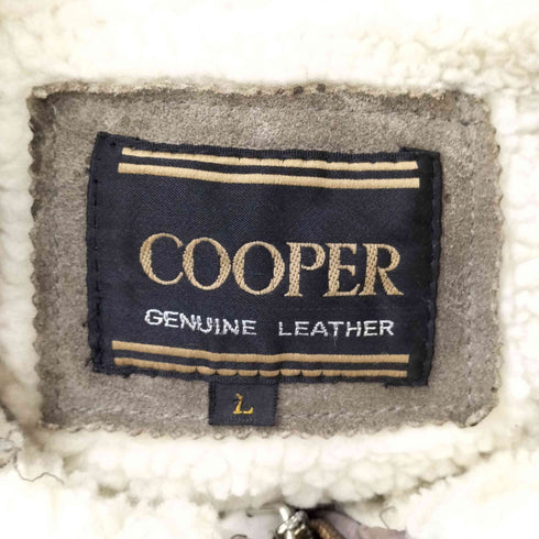 クーパー cooper 裏ボア スエードブルゾン メンズ JPN:L