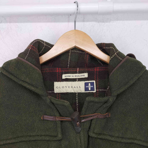 グローバーオール Gloverall 白タグ ダッフルコート 裏地チェック メンズ EUR:52