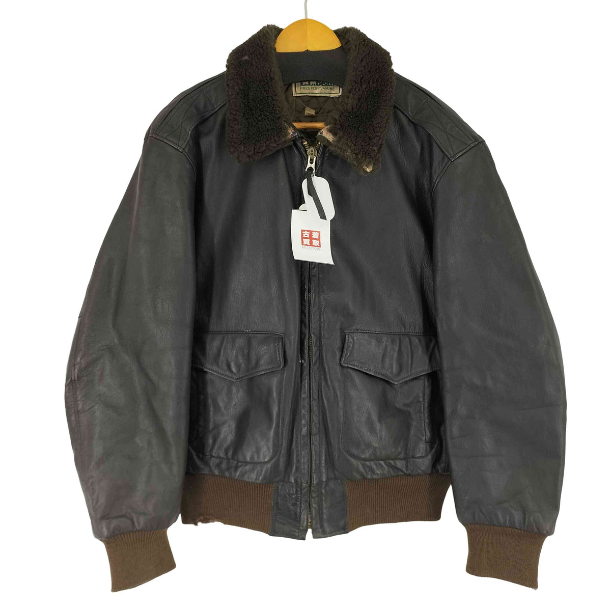 エルエルビーン L.L.Bean 70-80S G-1 レザー フライトジャケット