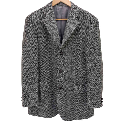 ハリスツイード Harris Tweed ツイードテーラードジャケット メンズ